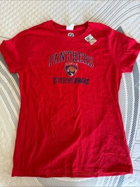 NHL Florida Panthers Red Short Sleeve Tee